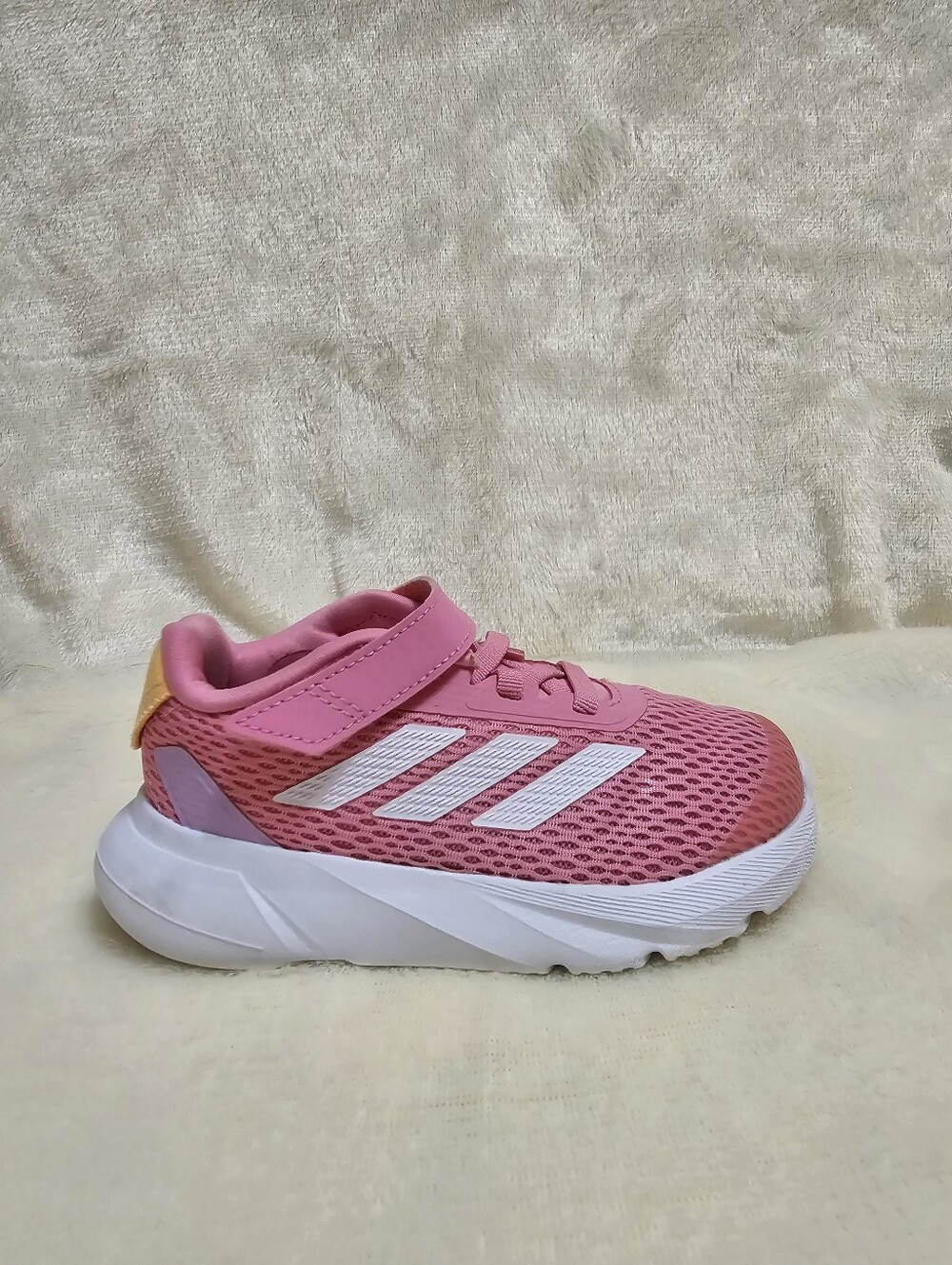 Adidas Duramo SL l'Bliss Pink Sneakers Shoes Girls Toddler Child Sz 9 Kids - Picture 9 of 14